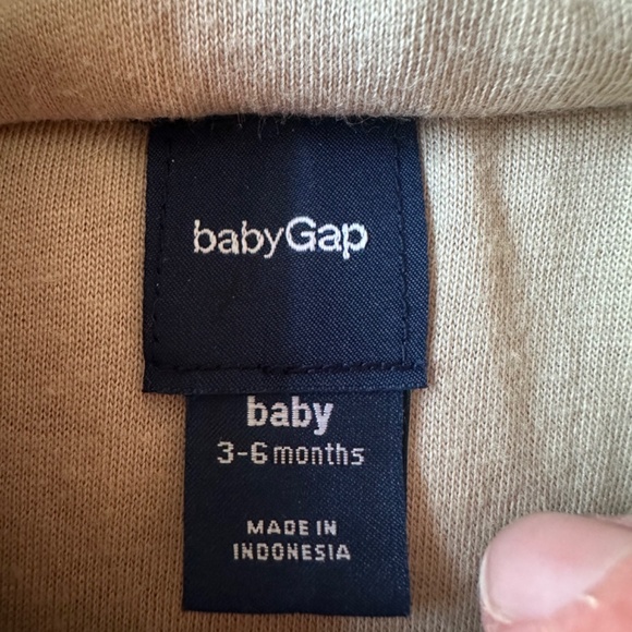 Baby Gap Soft Fleece Sherpa Bear Romper - 3-6 months - Picture 2 of 4